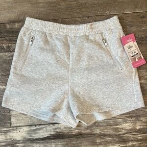 Ci Sono Women's Light Gray Athletic Shorts